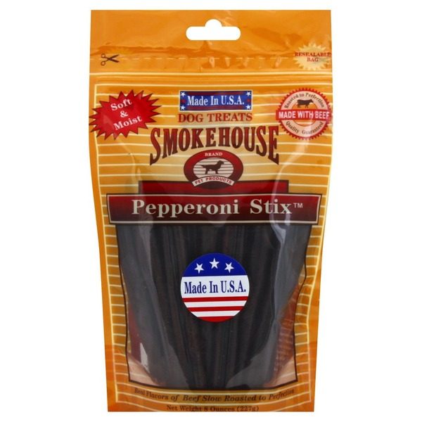 Smokehouse Natural Pepperoni Sticks Dog Treats