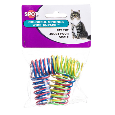 Ethical Pet Colorful Springs Cat Toy