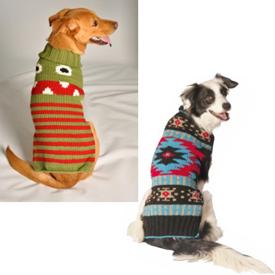 Chilly Dog Handmade Designer Wool Pet Sweaters