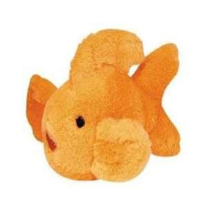 Multipet Look Whos Talking Goldfish Plush Dog Toy