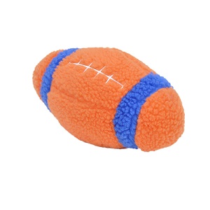 Rascals Fleece Football Dog Toy
