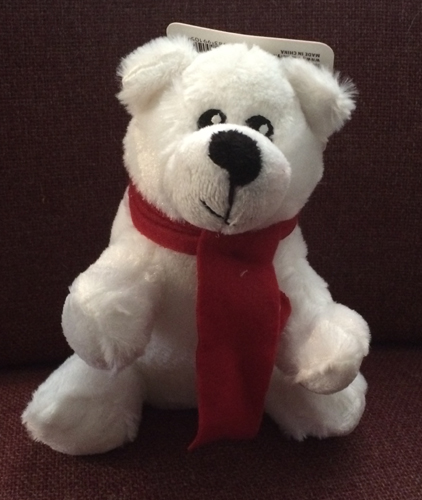 Pet Factory Polar Bear Dog Toy