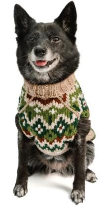 Chilly Dog Ragg Wool Fair Isle Sweater