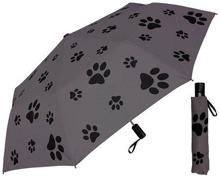 Rainstopper Puppy Dog Paw Print Umbrella