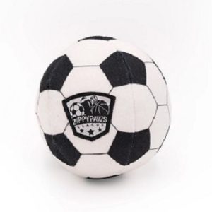 Zippy Paws Sportsballz Plush Soccer Ball Dog