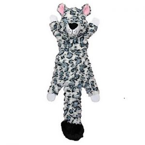 Jolly Pet Fat Tails Snow Leopard Dog Toy