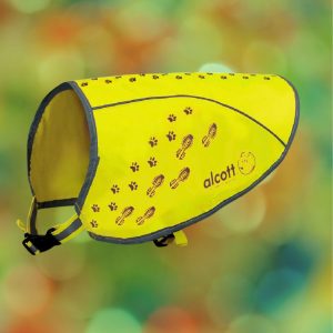 Alcott Essential Visibility Yellow Dog Vest