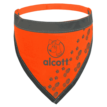 Alcott Essential Visibility Orange Dog Bandana