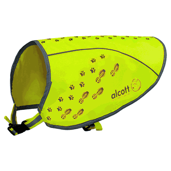 Alcott Essential Visibility Yellow Dog Vest