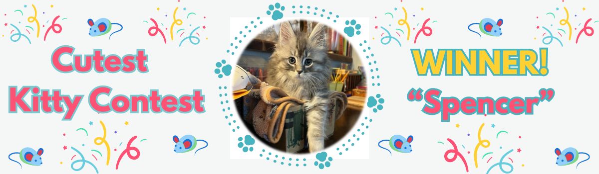 May Cutest Kitty Winner Contest 2024 Banner 