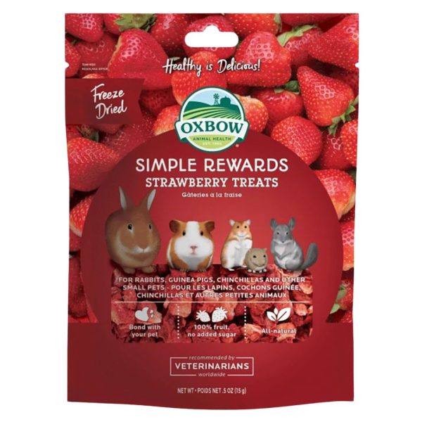 Oxbow Simple Rewards Strawberry Treats