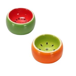 Small Pets Ceramic Fruit Food Bowls