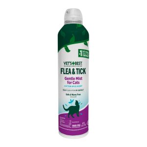 Vet’s Best Natural Flea and Tick Gentle Mist for Cats