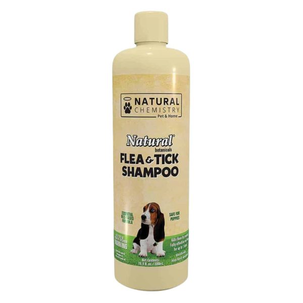Natural Chemistry Natural Flea Tick Dog Shampoo.