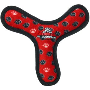 Do you have a favorite pup who loves to run and fetch? Then, Tuffy’s Ultimate Boomerang Squeaky Plush Flyer Dog Toy is the best toy for your energetic pal.