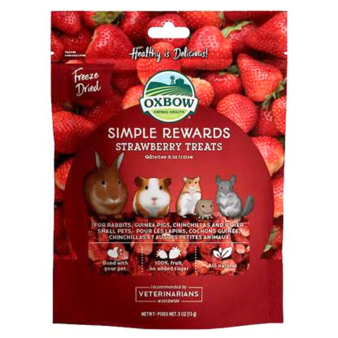 Oxbow Simple Rewards Strawberry Treats