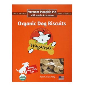 Wagatha’s Organic Vermont Pumpkin Pie Dog Biscuits
