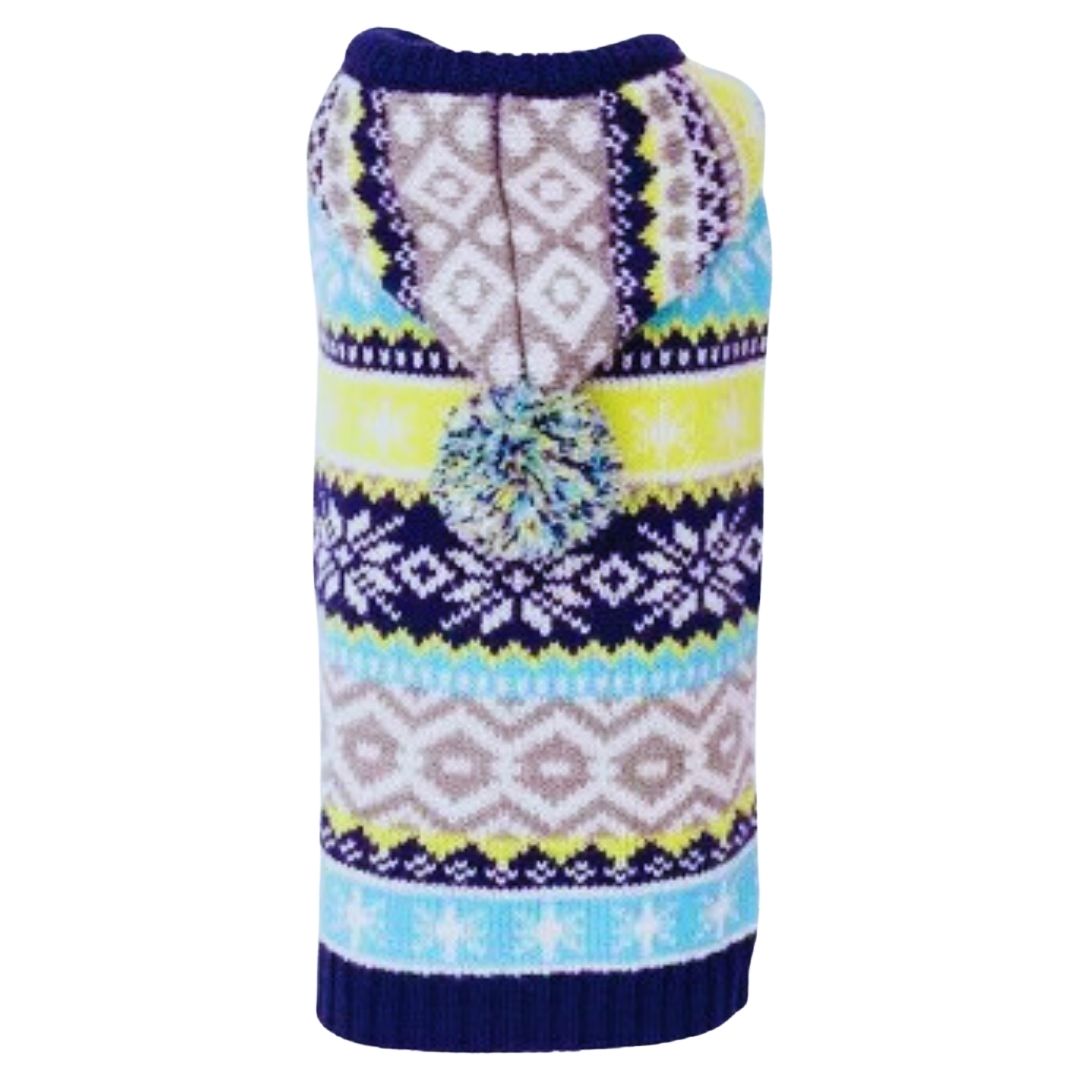 Worthy Dog Fairisle Hoodie