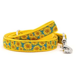 Worthy Dog Sunflowers Dog Leash