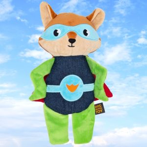 Dog Meets Toy Fox