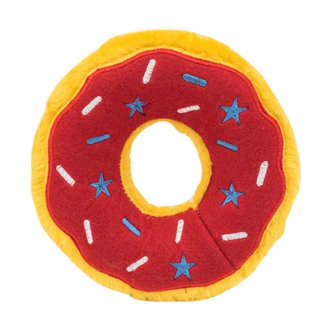 Zippy Paws Americana Donutz Dog Toy