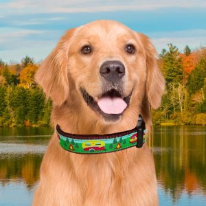 Worthy Dog Happy Camper Dog Collar