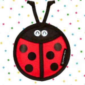 Hyper Pet Fire Hose Friends Ladybug Dog Toy