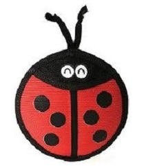 Hyper Pet Fire Hose Friends Ladybug Dog Toy