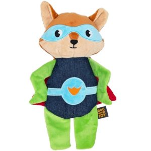 Dog Meets Toy Fox Superhero Toy