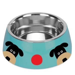Peeking Doggie Medium Pet Bowl