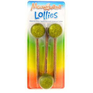Meowijuana Lollies-Silvervine Sticks